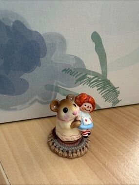 Wee Forest Folk “Me & Raggedy Ann” 1982 Mouse